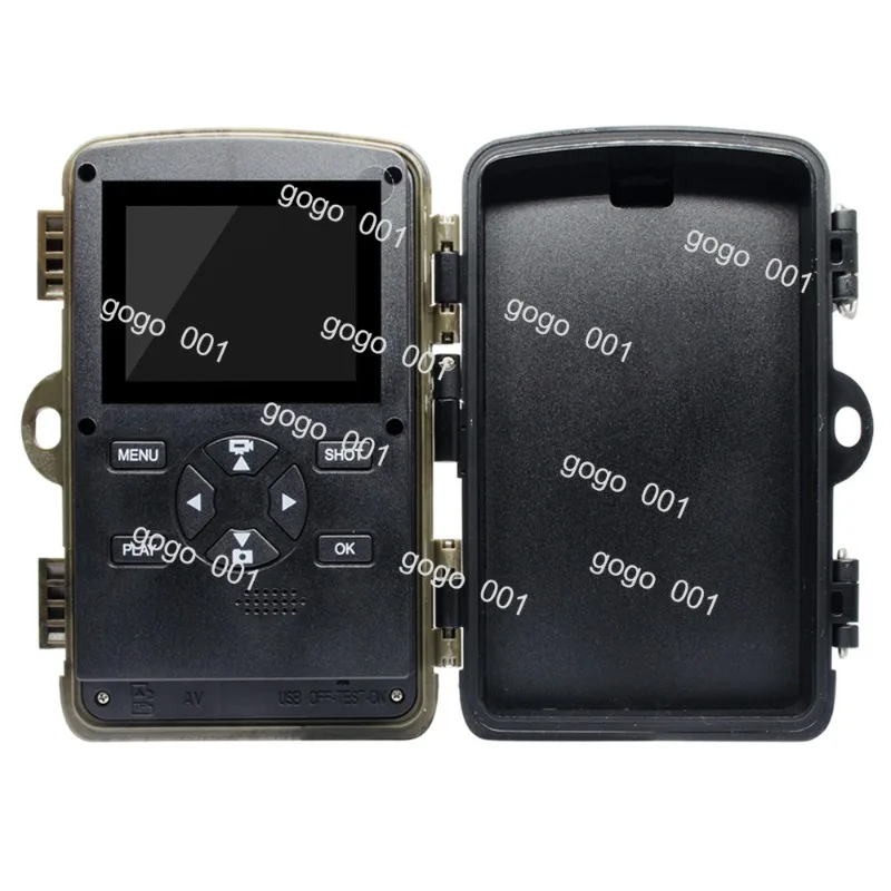 4K Trail Camera with Infrared Motion Sensor & Night Vision, 0.2s Trigger Motion Activated, for Hunting & Wildlife Research