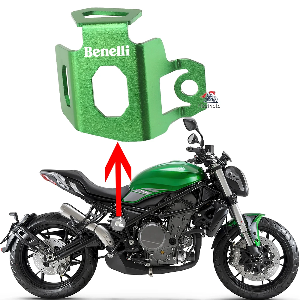 For Benelli 752S TNT 302S BN302 leoncino 250 BJ250 alloy Accessories Rear Brake Fluid Tank Reservoir Guard Cover Protector