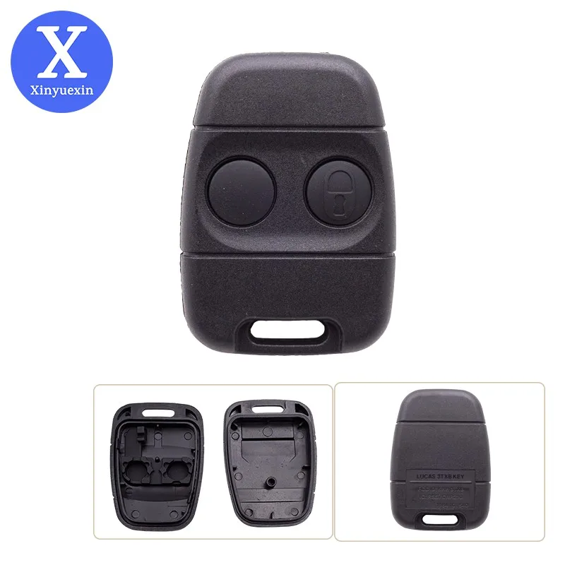 

Xinyuexin 2 Button Remote Car Key Shell Case for Land Rover Discovery 1 Freelander C50 Auto Durable Fob Replacement Key Shell