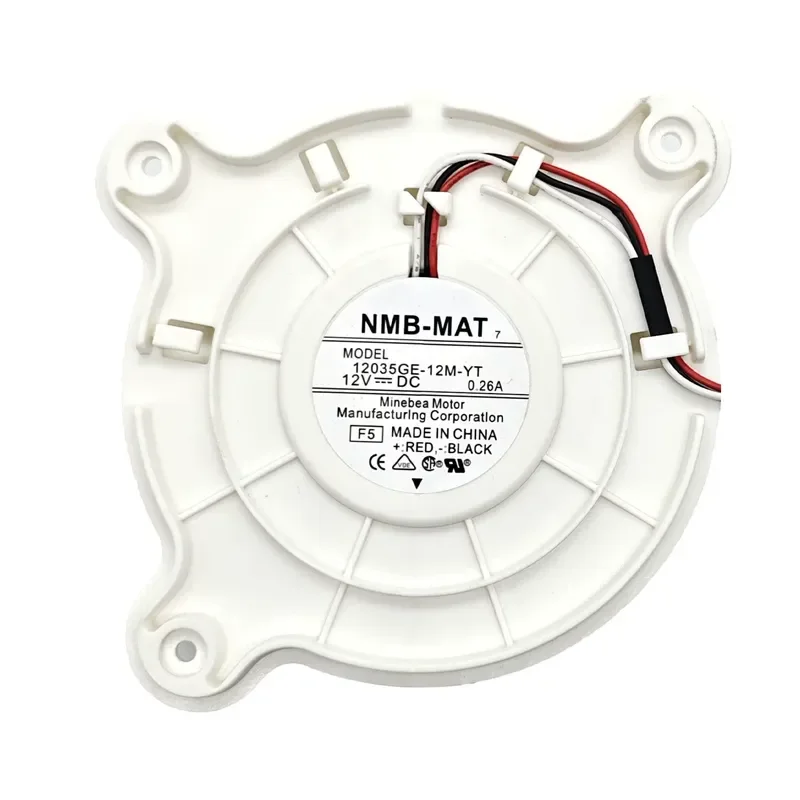 for Samsung Meiling Jinghong Refrigerator Freezer Cooling Fan DA31-00287B/C NMB 12035GE-12M-YT Replacement Part