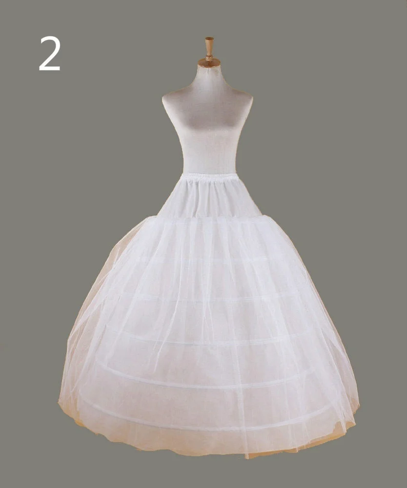 Petticoat Sottogonna Sottoveste Da Pengantin Vestito Da Pengantin Crinoline Hoopless