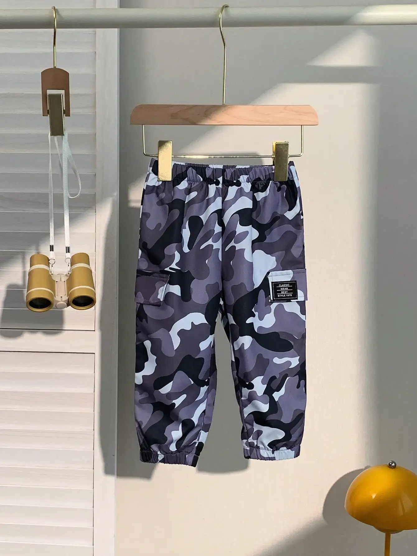 

New Designer Camouflage Sports Pants Baby Boys Girls Fashion Casual Elastics Waist Pants Children Comfortable Outdoor Trousers