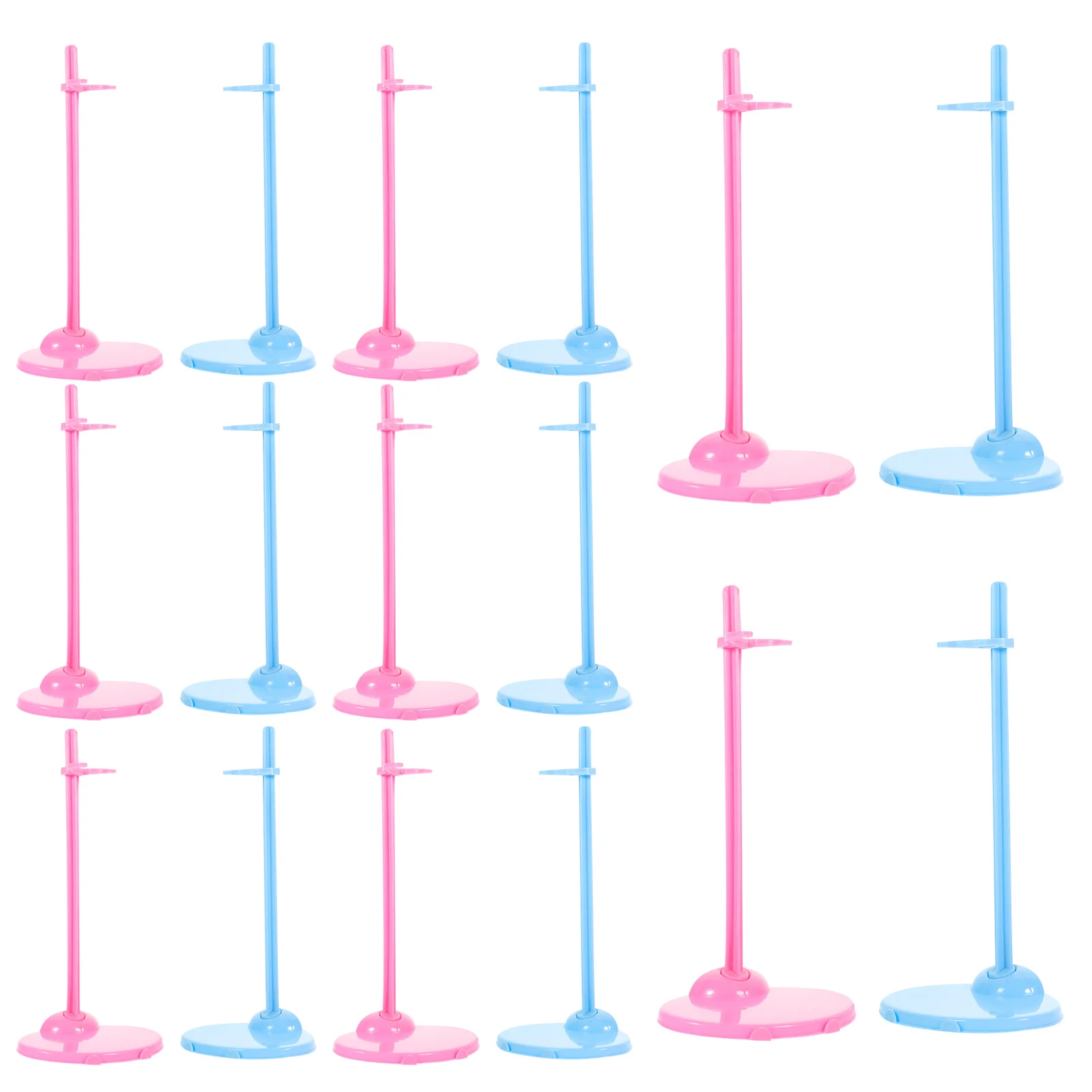 

30Pcs Standing Clip Fixed Rack Strong Safe Material Helps Keep Space Tidy Perfect for Figure Collection Protection Display Stand