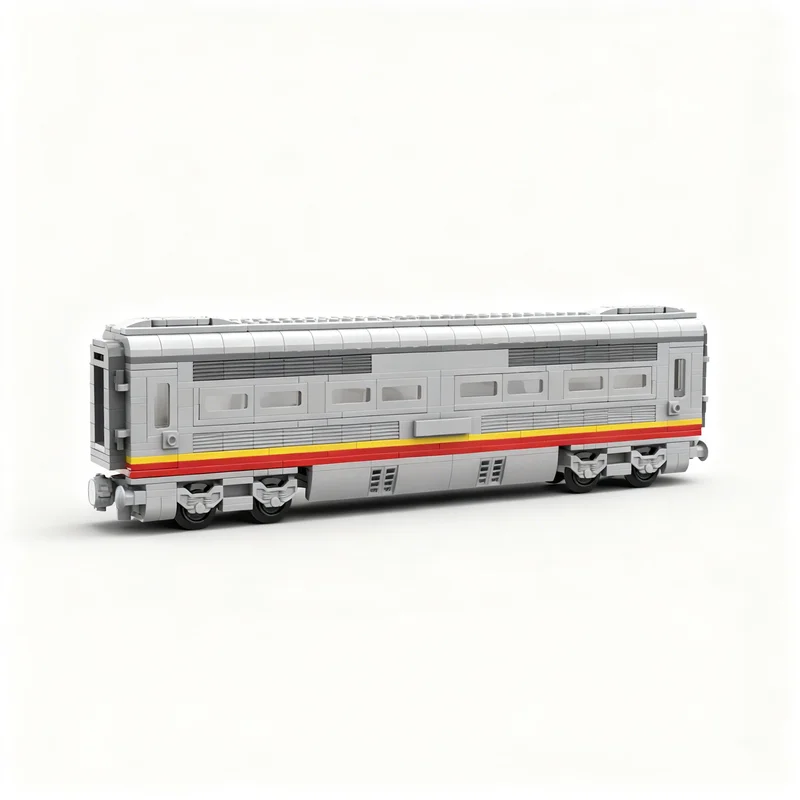 2494pcs MOC Santa FE Modern Carriage Designs Train Model Building Blocks Architecture Toy Christmas Gifts DIY Kids Idea Brick