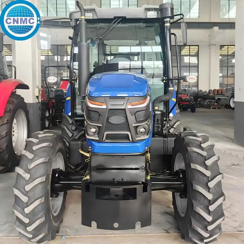 4x4 Wheel Type Tractor Cab Agricultural Construction Machinery Fast Transportation China High Efficiency Customization