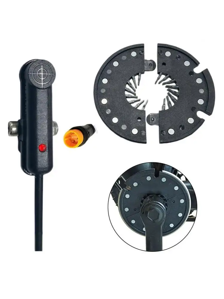 AliExpress NONE /Electric /Bike /DH12L DH12R 12 Magnet Double Hall Pedal Assist Sensor PAS Waterproof For E-Bike Scooter Cycling Parts Accessori