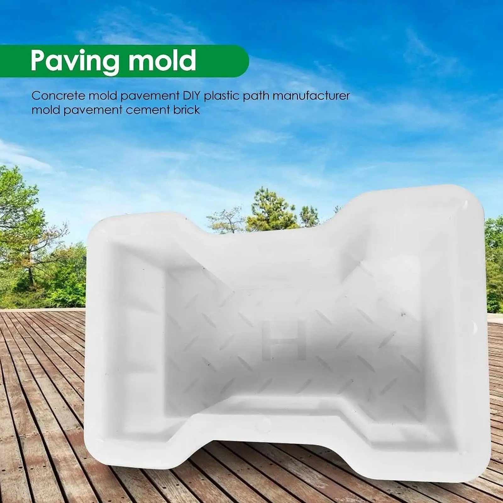 Brick Model Stepping Stone Paver Brick Template for Patios Yard Courtyard