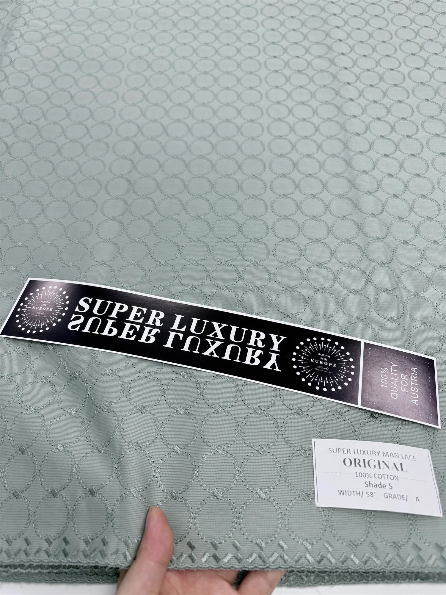 

2026 Новая 100% хлопковая кружевная африканская мужская ткань высокого качества, швейцарская вуаль, польская кружевная хлопковая ткань для женщин и мужчин, кружевные материалы