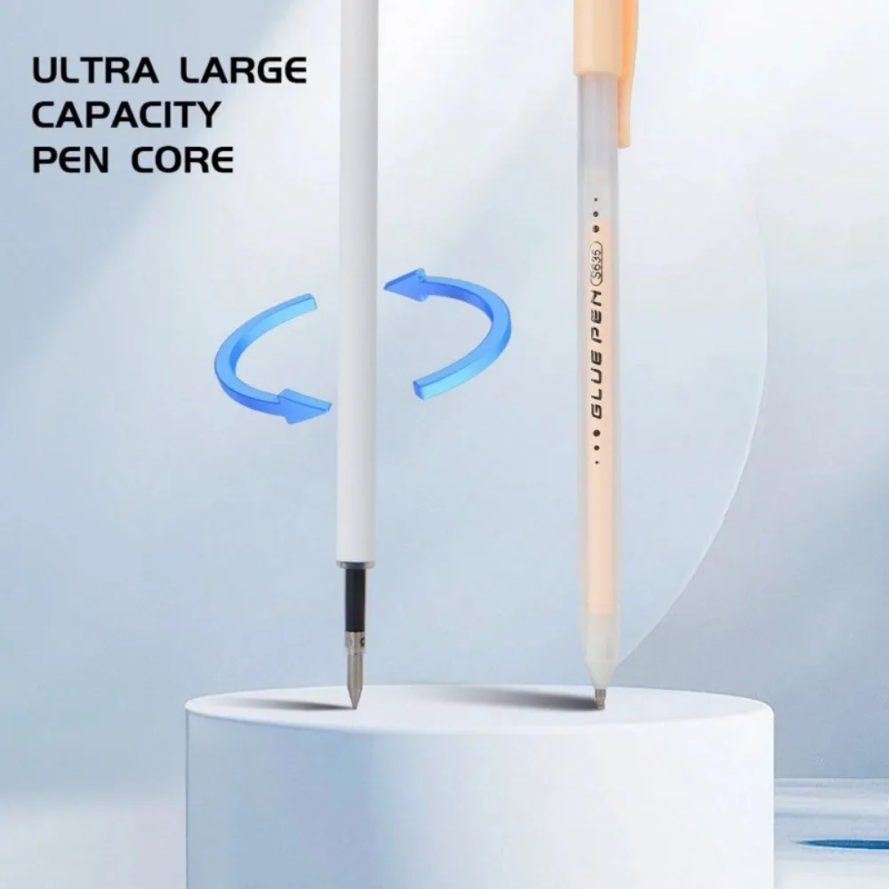 Pena Lem Kemasan Kartu Hisap Warna Macaron Lem Titik Buatan Tangan DIY Lem Cepat Kering Portabel Alat Tulis Sekolah & Kantor