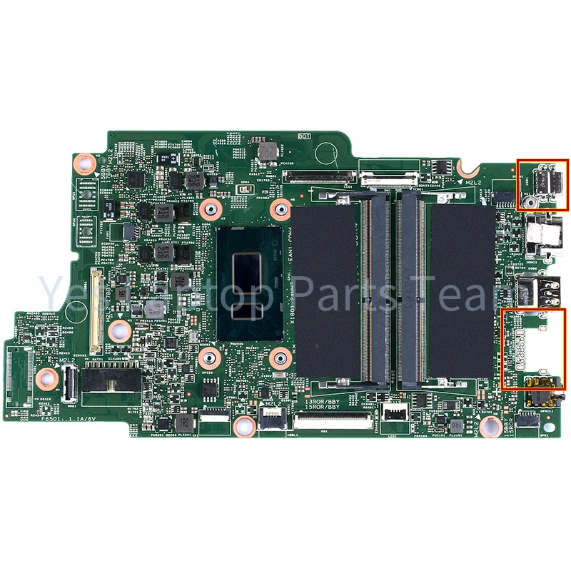 For Dell 13 3390 13 5379 15 5579 Laptop Mainboard 17810-1 4415U I3 I5 I7 6/8th CPU 0K3GFH 0GC2P6 0G1MGM Notebook Motherboard