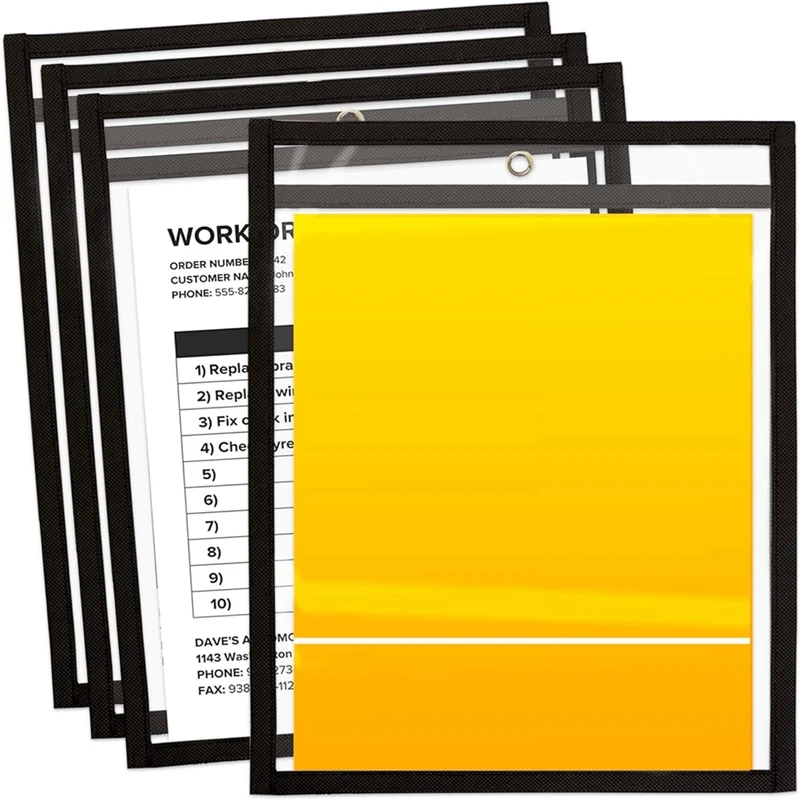 Пластиковый держатель для билетов, пластиковые рукава для бумажных работ, пластиковые рукава для документов, держатели для билетов