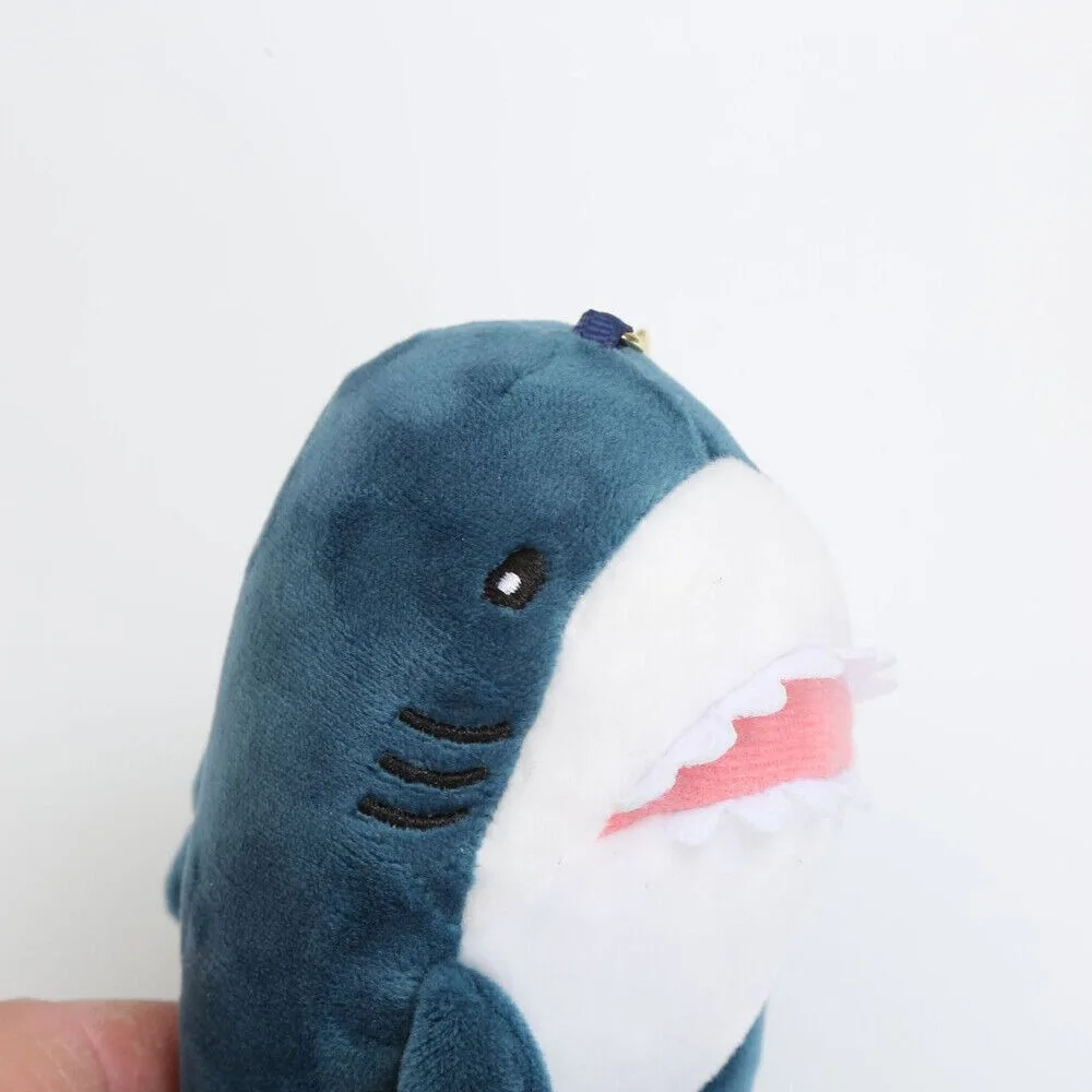 15cm Pendant Toys New Bag Pendant Simulation Shark Shark Keychain Creative Cartoon Plush Toy