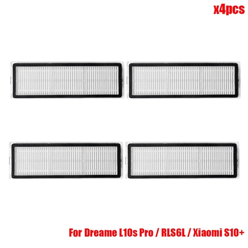 For Dreame L10S Pro / RLS6L / Xiaomi S10+ Roller Brush Side Brush HEPA Filter Mop Cloth Rags Vacuum Cleaner Accessories