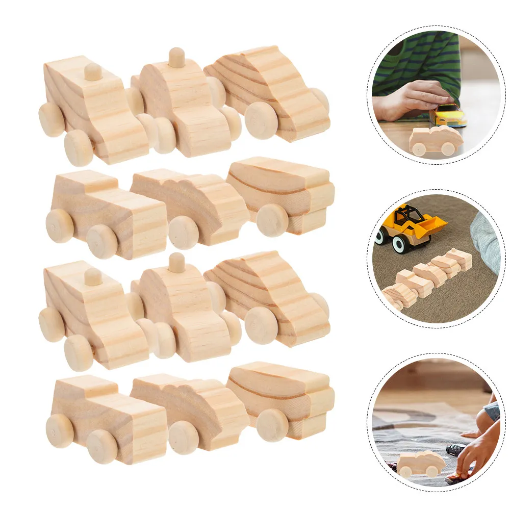 12pcs-wooden-diy-doodle-cars-blank-craft-kids-early-education-creative-painting-cars-decor-for-hand-brain-coordination