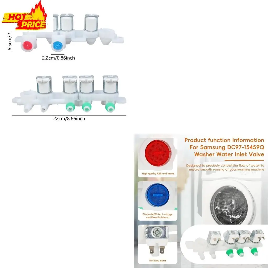

Washing Machine Accessories Replacement Water Inlet Valves for Automatic Washers