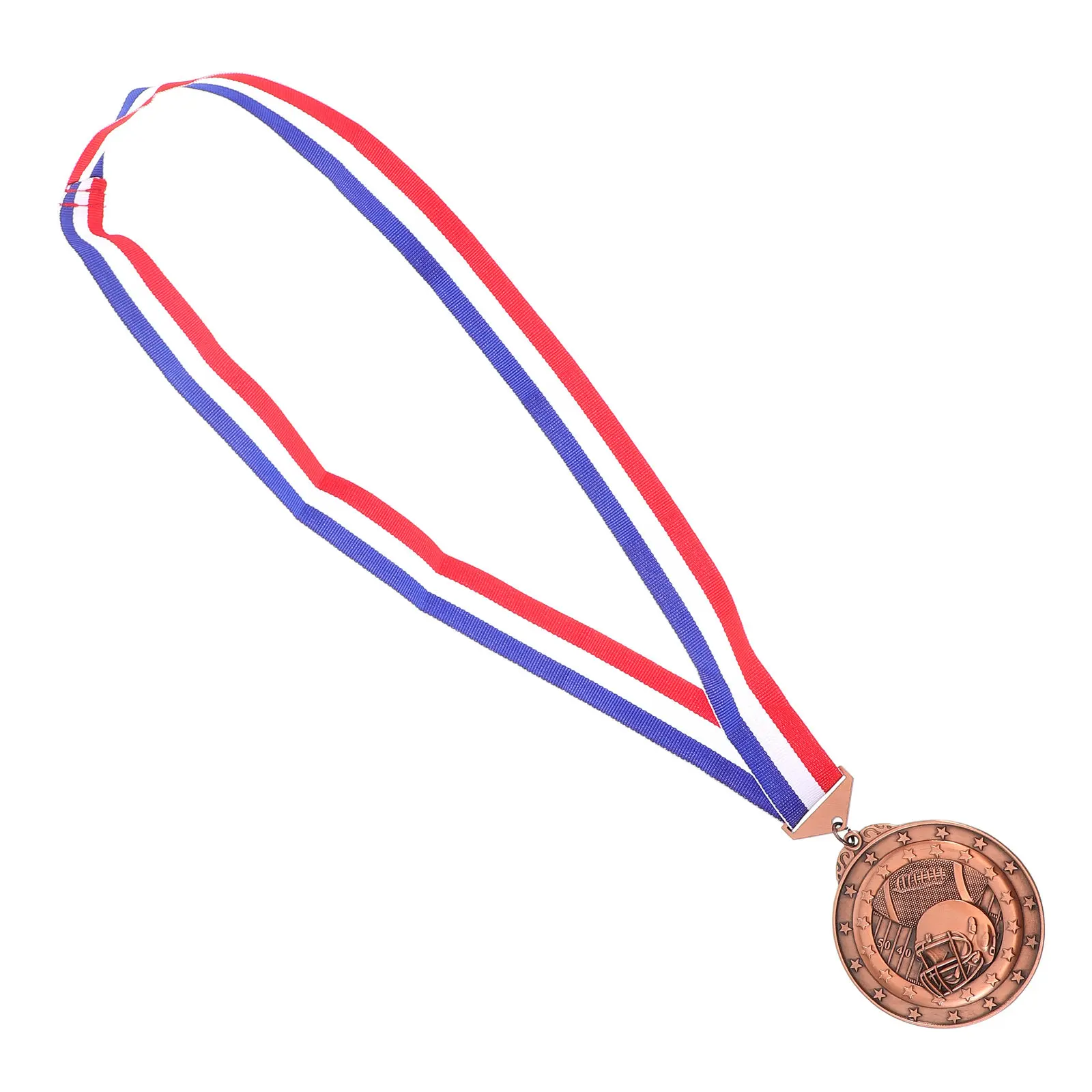 

Premium Zinc Alloy Rugby Award Medal Delicate Medal for Rugby Football Competitions Decoration Trophy Prop