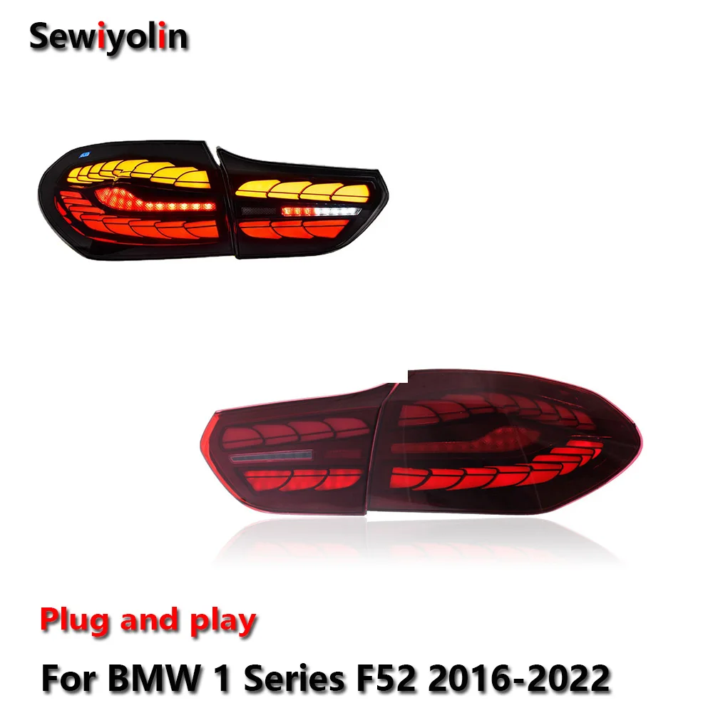 

Car Accessories LED Tail Light For BMW 1 Series F52 2016-2022 DRL Fog Rear Trailer lamps Turning Signal Voiture Plug And Play