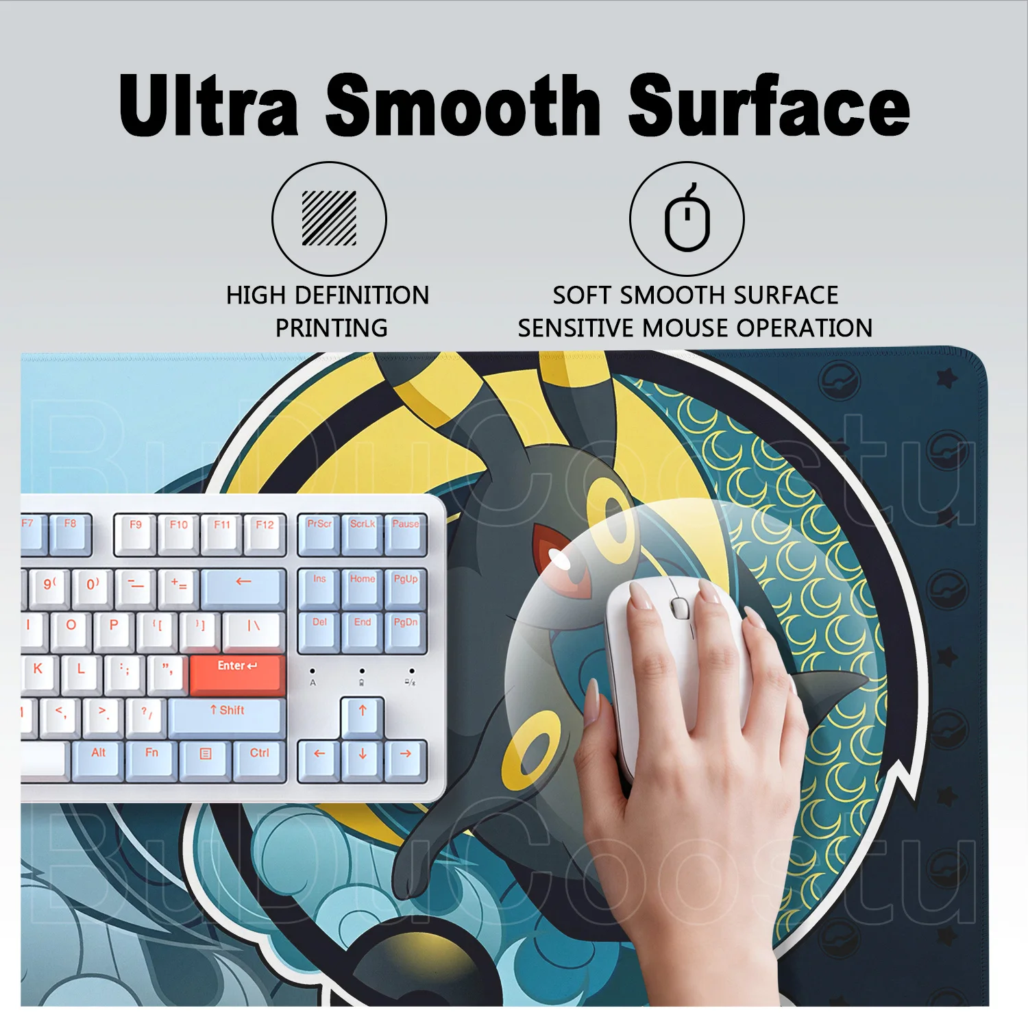 Leuke Anime-toetsenbordmuispad - Laptop Cooling Pad recensie en prijs