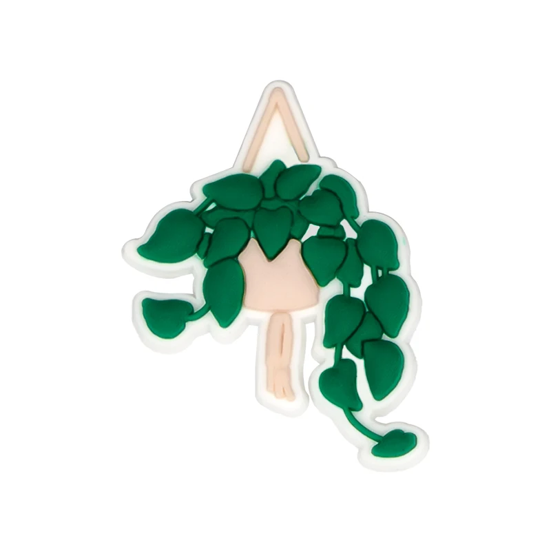 1/30 Stück Frühlings-Schuh-Charms, niedliche Avocado-Kaktus-Tropenblatt-Schuh-Charms, wasserdichte PVC-Clog-Dekorationen für Damen, Herren, Kinder – Detail 23