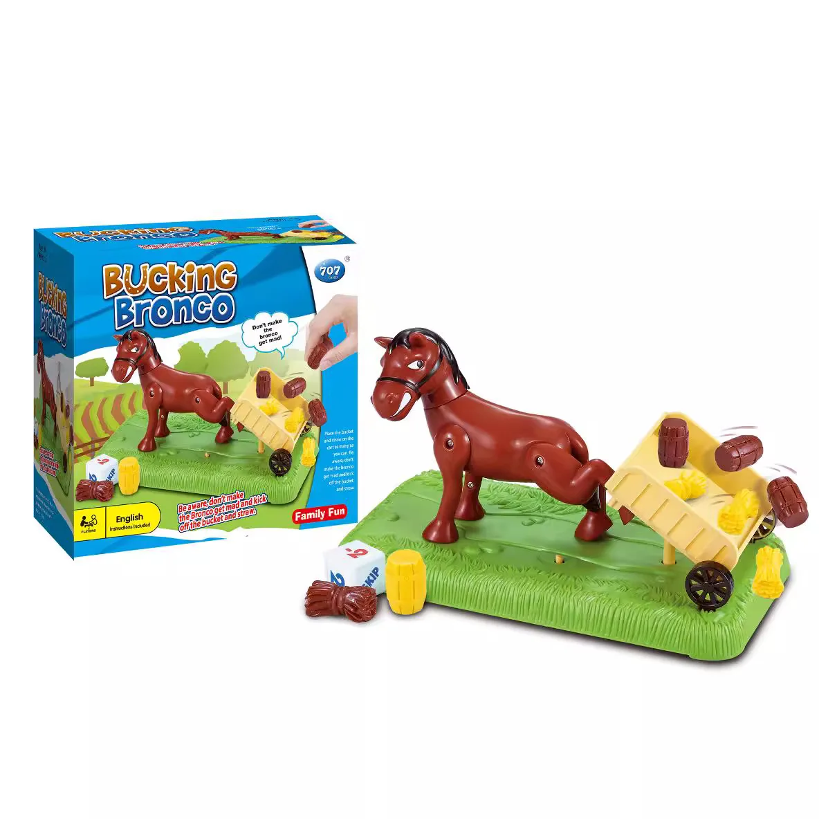 

707 jumping foal bucking bronco early education sensory educational tabletop game toys