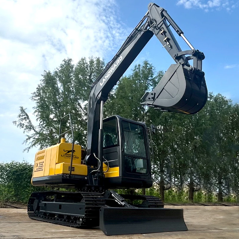 China Manufacturer Customized 8Ton Crawler hydraulic Excavator 15Ton Medium Digger Luxury Cab 22Ton Construction Heavy Excavator