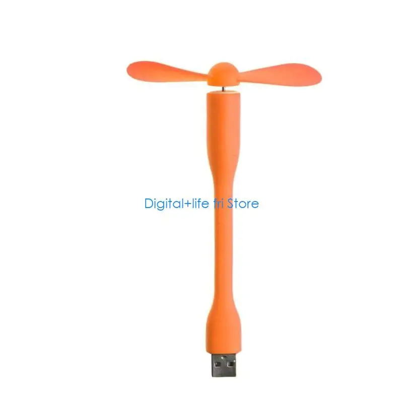 E06D Lightweight USB Cooling Fan with Adjustable for Enhanced Comfort