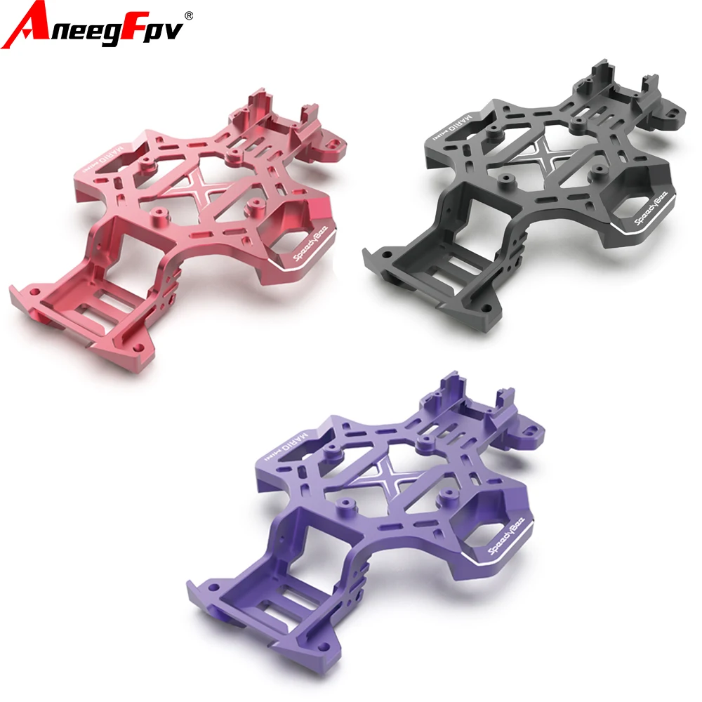 SpeedyBee Mario Mini X CNC Kit 7075 Aluminum Alloy Black Red Purple Upgrade Parts For FPV Racing Drone Quadcopter Accessories