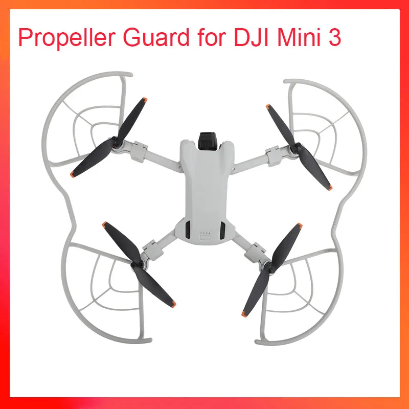 

Защитная клетка для пропеллера для DJI Mini 3, посадочное шасси, интегрированные защитные кольца, аксессуары для дрона