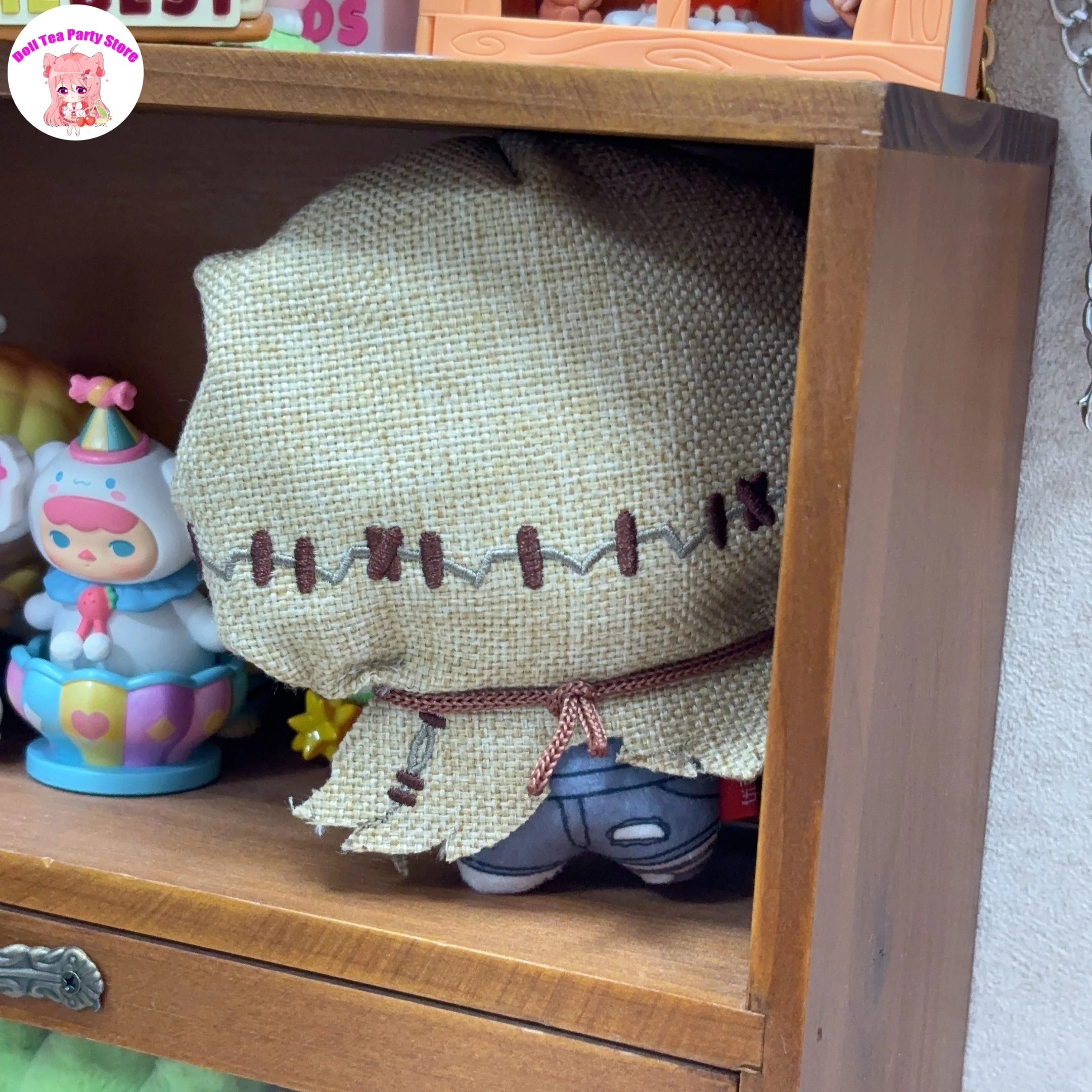 Anime Identity V Robbie White Axe Boy Peluche Bambola di cotone Stella marina Corpo Adorabile ciondolo Portachiavi Giocattoli Bambole 10CM Regalo