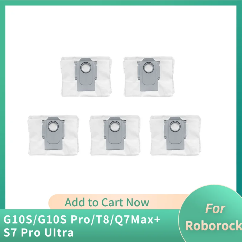 ل Roborock آلة كنس G10S ملحق الغبار جمع حقيبة T8 Q7Max +/S7 برو UItra الغبار حقيبة