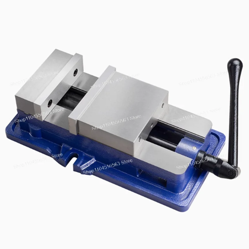 6 Inch Precision Milling Vise - 175mm Smooth Opening Heavy-Duty Angle-Fixed Bench Vice