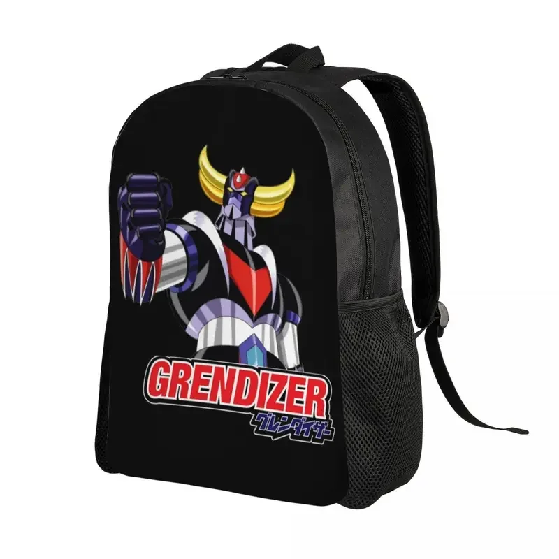 UFO robot Grendizer laptop backpack men women fashion bookbag for college school students Goldrake Goldorak mecha anime bag