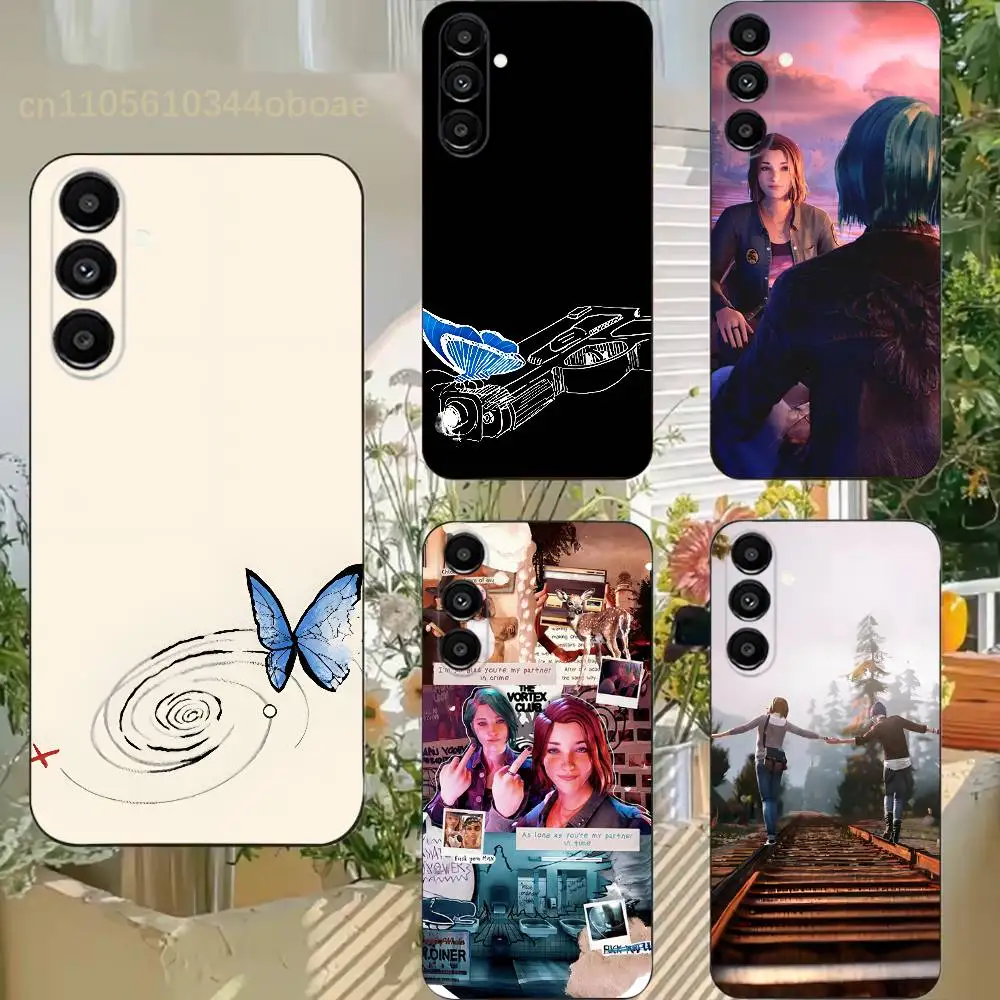 

L-Life Is Strange Game Phone Case For Samsung S25,24,21,22,23,20,S30,Ultra,Plus,Fe,Lite,Note,5G Black Cover