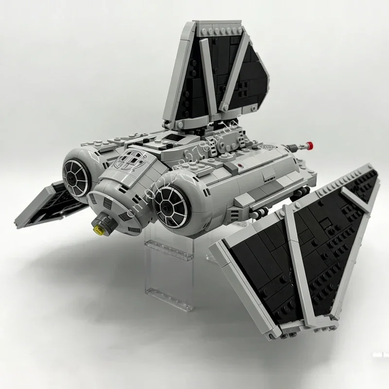 910PCS Lancet Aerial Artillery Space War Military MOC SpaceShip Battle Model Building Blocks Architecture DIY Education Toy Gift