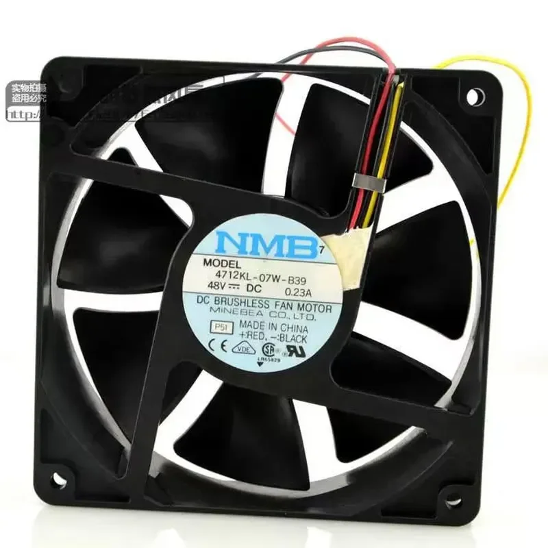 for MEPEA NMB 4712KL-07W-B39 12032 12CM 48V 0.23A Variable Frequency Waterproof Fan