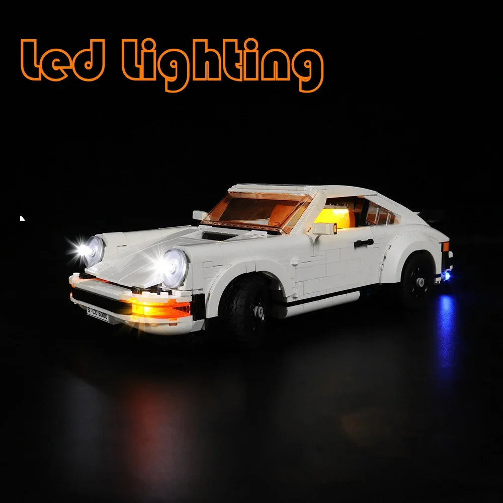 Car Lighting Set For 10295 Technic Car 911 Race Sports Tecnica Not Include Building Block (Only Led Light Kit)