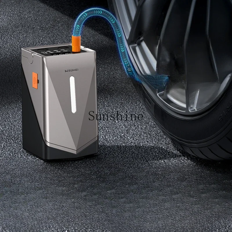 Car emergency start power supply Vehicle air pump Blower integrated machine