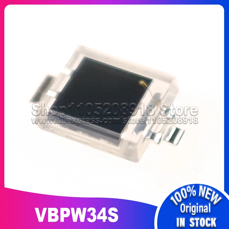 20 قطعة ~ 500 قطعة/الوحدة VBPW34S BPW34S SMD 100% مخزون بقعة جديد