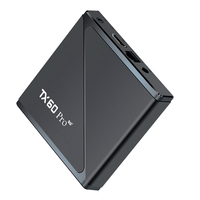TX60 PRO Android 16 Smart TV Box 14K 2.4G/5G Dual WiFi 6 Media Player Set Top Box with Remote Set Top Box Quad Core16GB 256GB