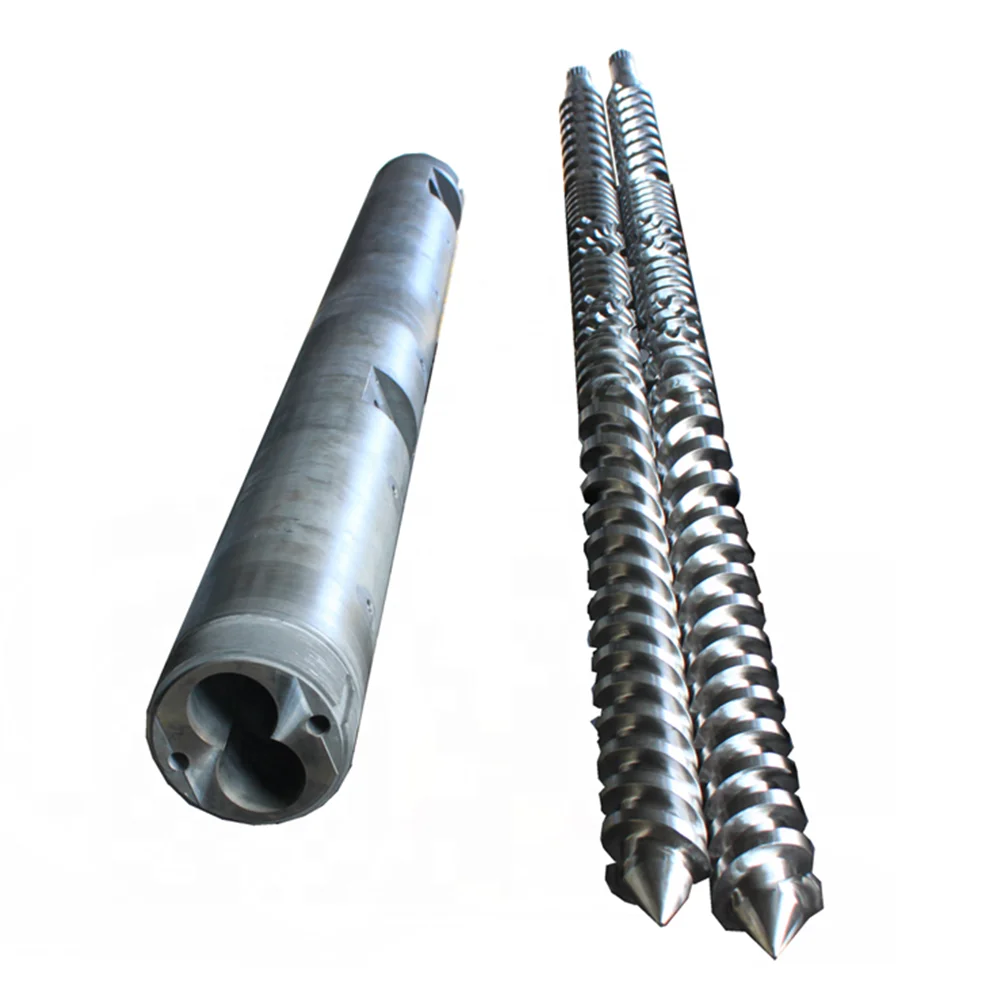 Custom Twin-Screw Barrel for Plastic Extrusion Injection Molding Machine Barrel 9mm Rifled Barrel 177 Bore 38CrMoAlA 42CrMo