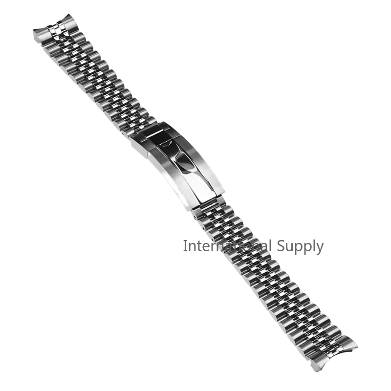 Oyster 20mm Presidential Millennium High Quality Stainless Steel Strap Wristband for Submarine Log Waterproof  NH35 Watch Case