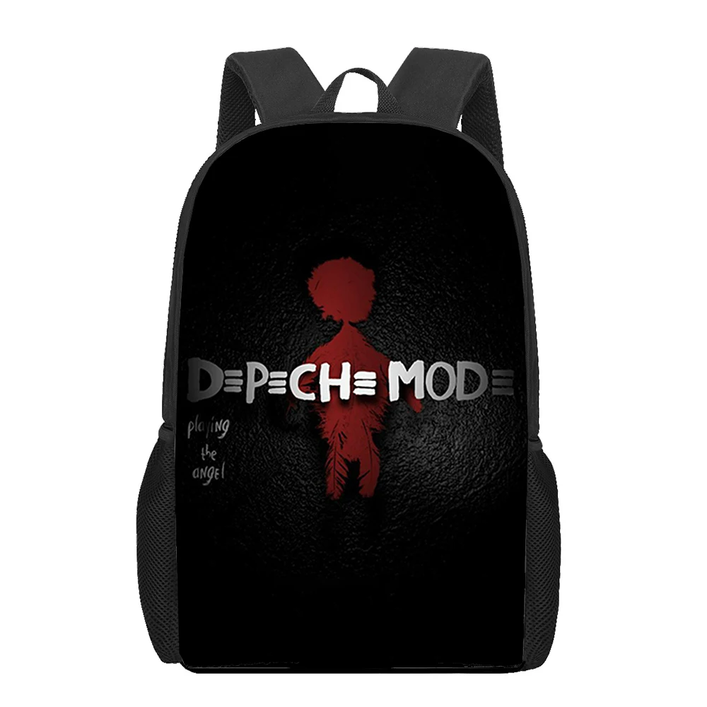 Depeches Mode Band 3D Print Torby szkolne dla chłopców Dziewczęta Studenci Bookpacks Nastolatek Plecak na laptopa Kobiety Mężczyźni Plecak podróżny