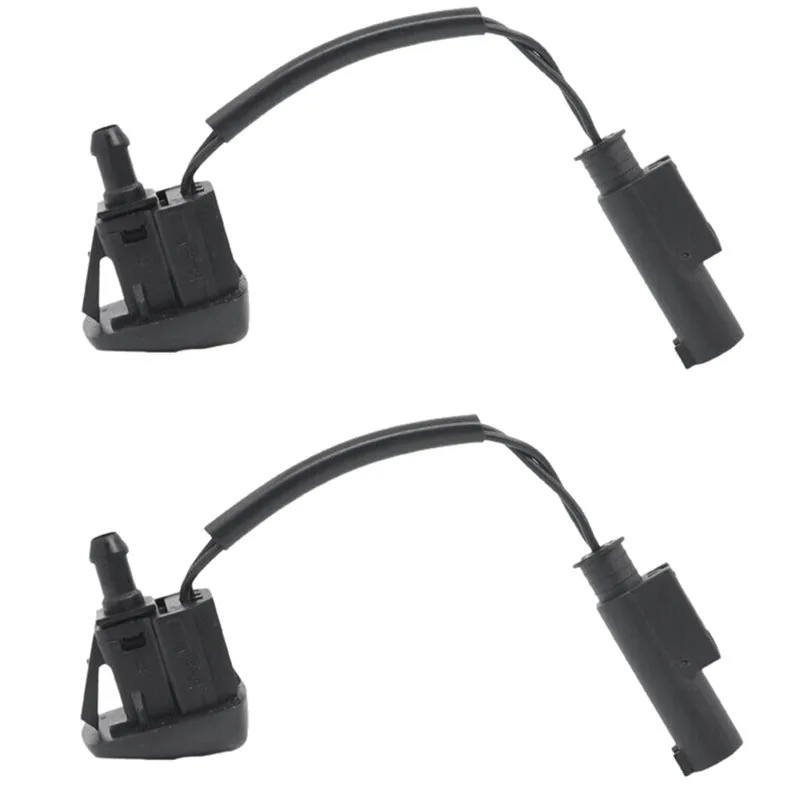 

2 шт. 61667046060 форсунка омывателя с подогревом лобового стекла для 5 серии E60 E61 2004-2010 525I 528I 530I 535I 550I