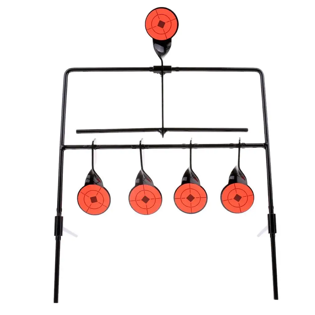 Steel Resetting Target Metal Stand Heavy Duty Hunting Target