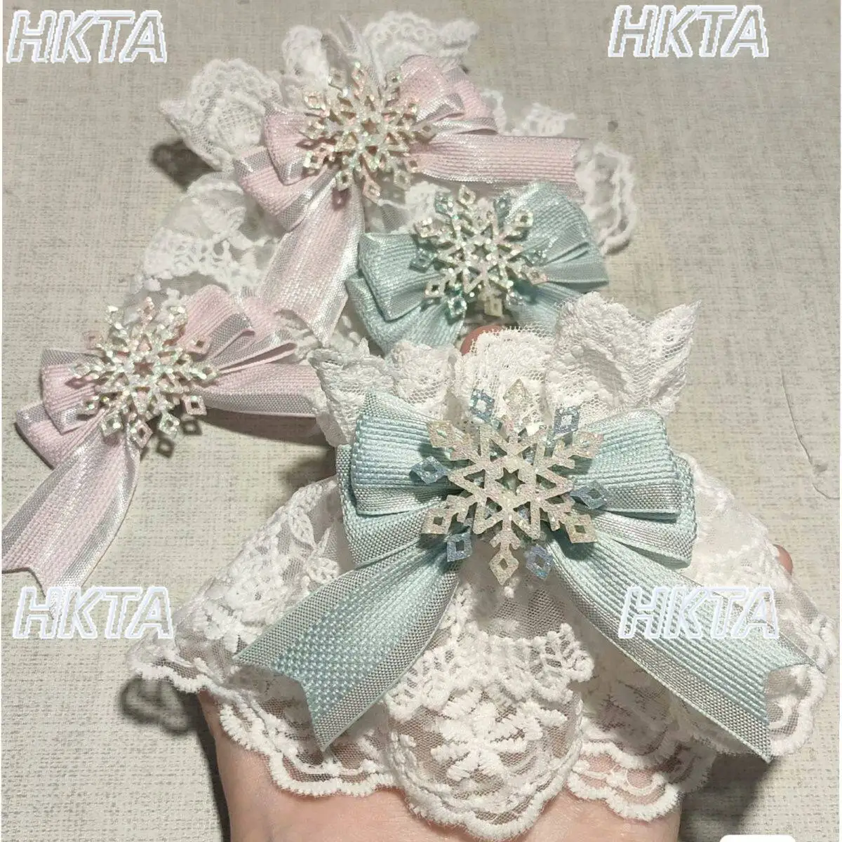 original-handmade-lolita-sleeves-blue-color-matching-flower-lace-bow-lolita-dress-arm-sleeves-coaplay-performance-stage-sleeves