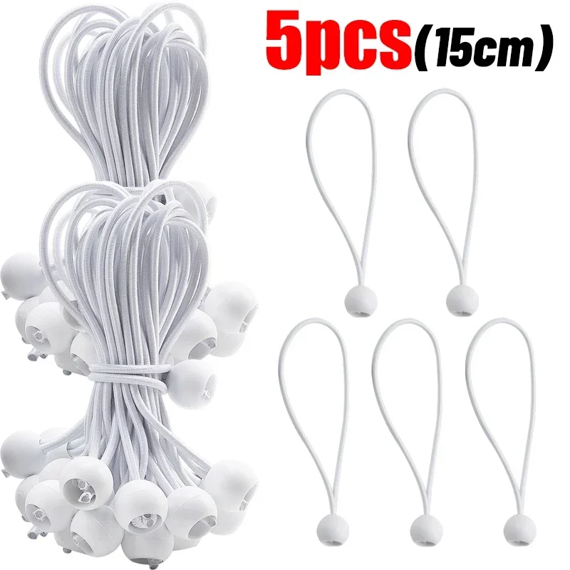 Outdoor Elastische Bal Touw Bungee Koorden Draagbare Tent Bevestiging Dekzeil Luifel Luifel Zware Tarp Vastbinden Tent Accessoires