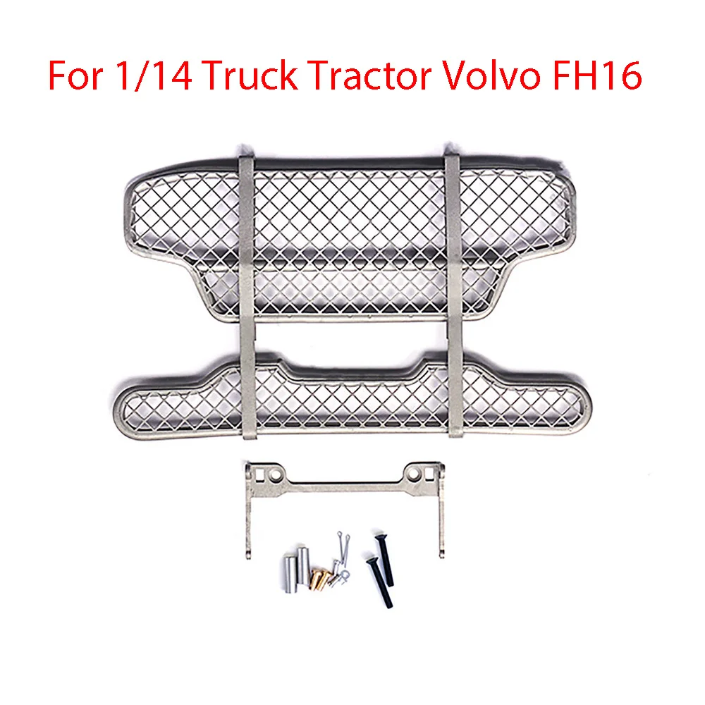 

Для 1/14 грузовика-трактора Tamiya Volvo FH16, обновленная часть, модель переднего бампера, радиоуправляемая модель автомобиля, металлический передний бампер, аварийный барьер