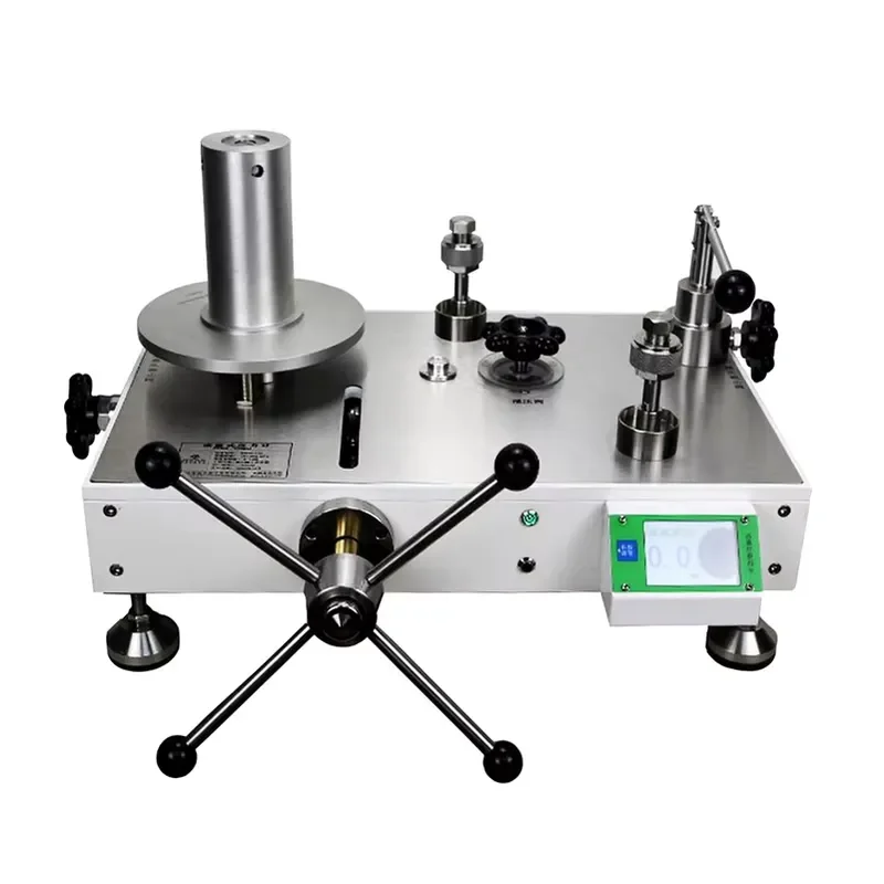 China 160 Mpa High Pressure Piston Pressure Gauge Self Weight Tester for Pressure Gauge Calibration