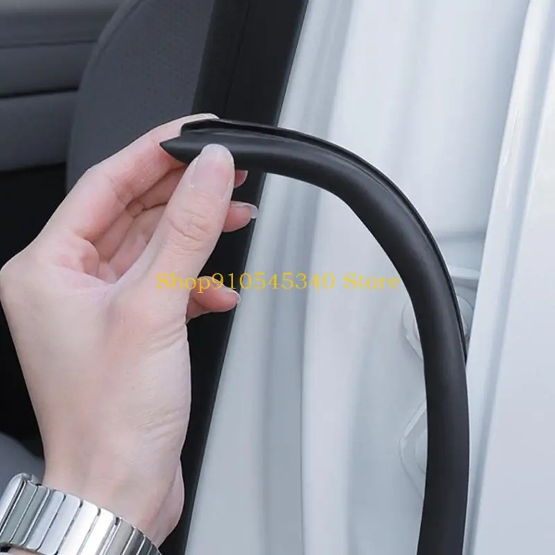 U2JA Car Door Weatherstrip Rubber Sealing B Pillar Noise Wind-proof