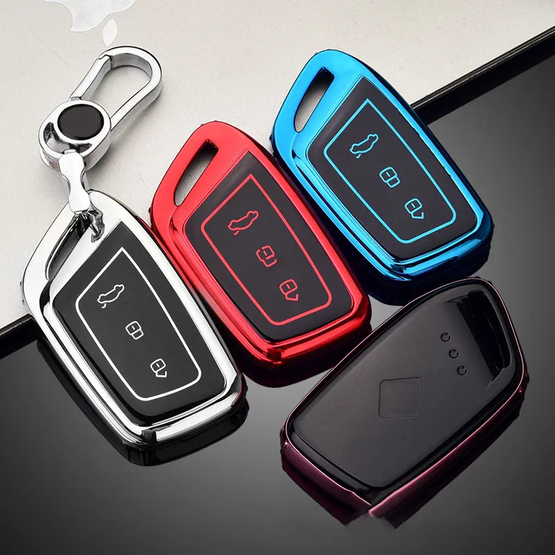 

Car Remote Key Case Cover Protective Shell Key chain TPU for new Baojun rm5 rs3/rs5/rc6 fashion key decorate bag for men women